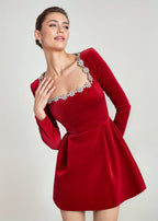 Willow™ | Velvet Mini Dress