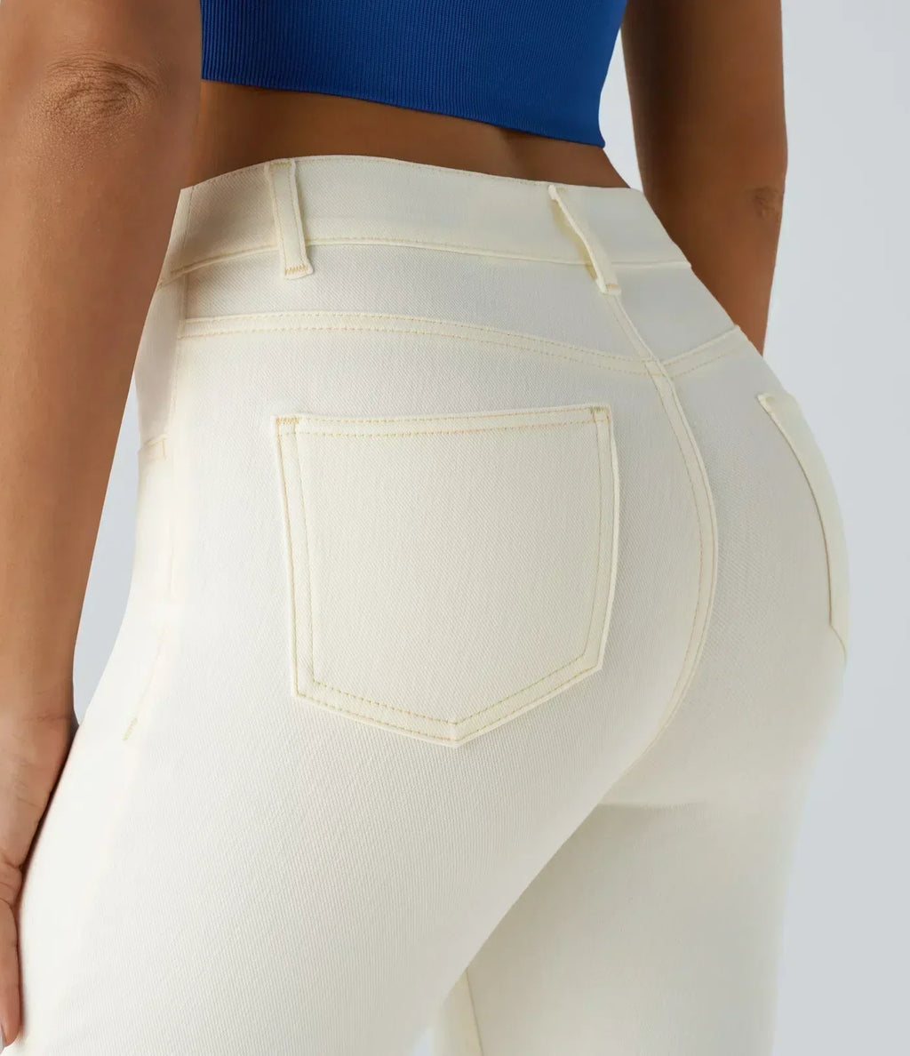 ComfortFit™ - Elastic and comfortable pants with high waist
