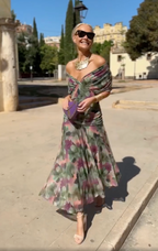 Eloria | Elegant Women's Dress | Romantic Long Floral Dress