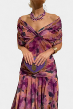 Eloria | Elegant Women's Dress | Romantic Long Floral Dress